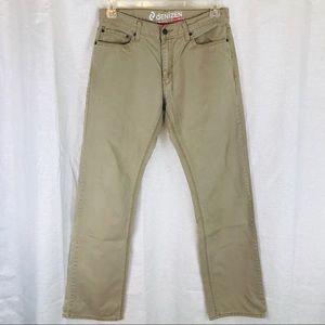 Denizen by Levi’s 218 Slim Straight Khaki 34x34